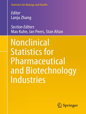 cover image of Nonclinical Statistics for Pharmaceutical and Biotechnology Industries